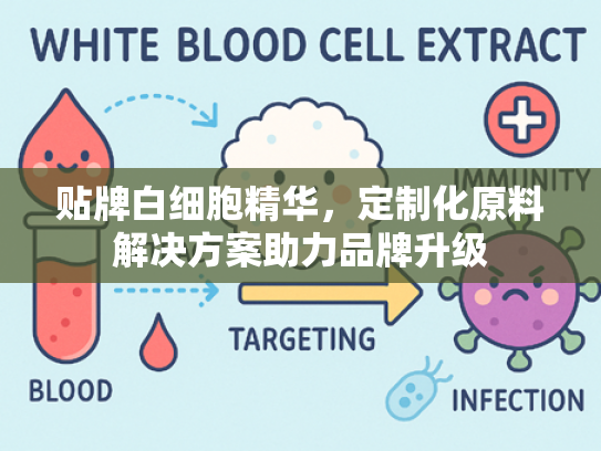 贴牌白细胞精华，定制化原料解决方案助力品牌升级