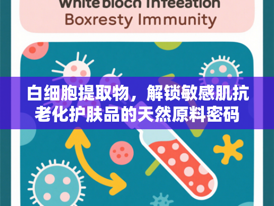白细胞提取物，解锁敏感肌抗老化护肤品的天然原料密码