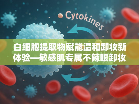 白细胞提取物赋能温和卸妆新体验—敏感肌专属不辣眼卸妆油原料解析