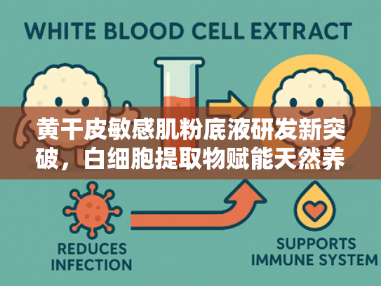 黄干皮敏感肌粉底液研发新突破，白细胞提取物赋能天然养肤底妆