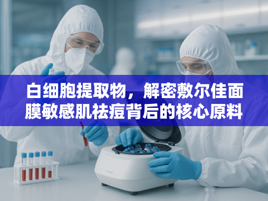 白细胞提取物，解密敷尔佳面膜敏感肌祛痘背后的核心原料