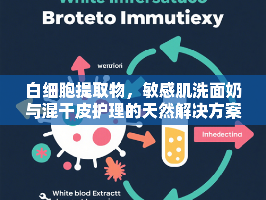 白细胞提取物，敏感肌洗面奶与混干皮护理的天然解决方案