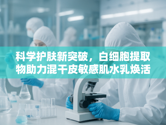 科学护肤新突破，白细胞提取物助力混干皮敏感肌水乳焕活学生党专属美肌方案