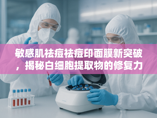 敏感肌祛痘祛痘印面膜新突破，揭秘白细胞提取物的修复力量
