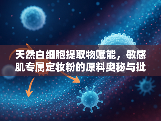 天然白细胞提取物赋能，敏感肌专属定妆粉的原料奥秘与批发优势