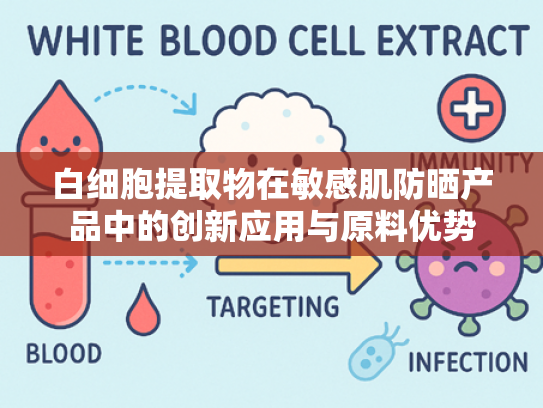 白细胞提取物在敏感肌防晒产品中的创新应用与原料优势