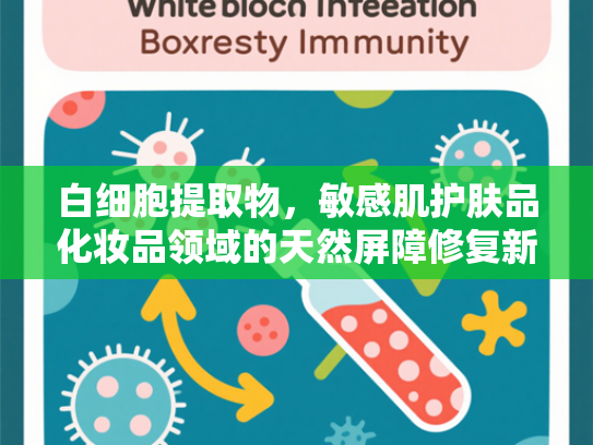 白细胞提取物，敏感肌护肤品化妆品领域的天然屏障修复新选择