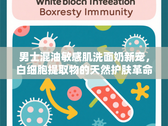 男士混油敏感肌洗面奶新宠，白细胞提取物的天然护肤革命