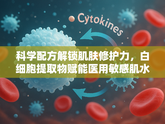 科学配方解锁肌肤修护力，白细胞提取物赋能医用敏感肌水乳新纪元