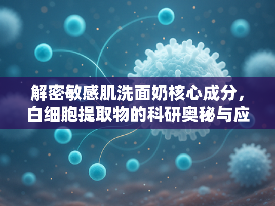解密敏感肌洗面奶核心成分，白细胞提取物的科研奥秘与应用价值