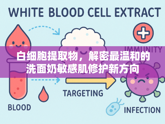 白细胞提取物，解密最温和的洗面奶敏感肌修护新方向