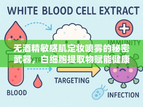 无酒精敏感肌定妆喷雾的秘密武器，白细胞提取物赋能健康美肌