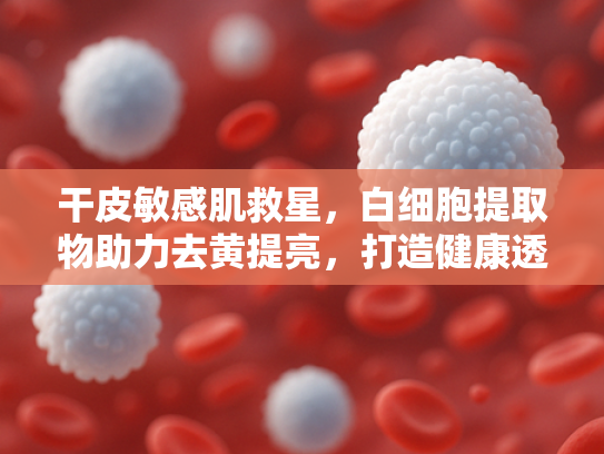 干皮敏感肌救星，白细胞提取物助力去黄提亮，打造健康透亮肌