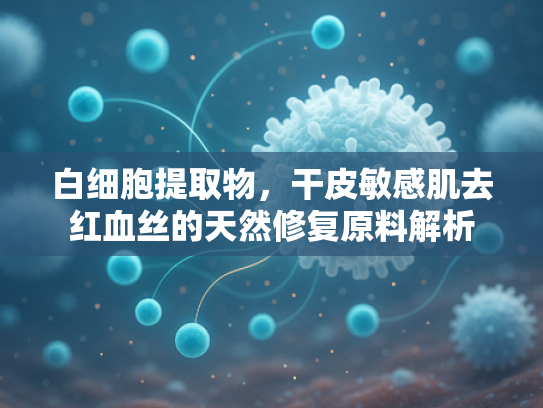 白细胞提取物，干皮敏感肌去红血丝的天然修复原料解析
