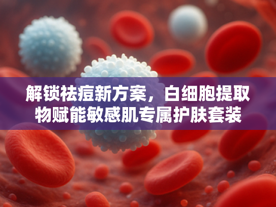 解锁祛痘新方案，白细胞提取物赋能敏感肌专属护肤套装