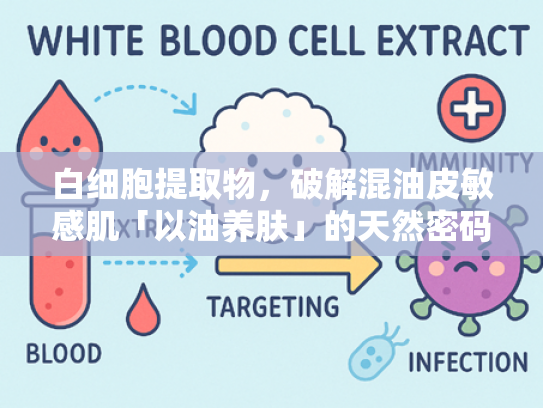 白细胞提取物，破解混油皮敏感肌「以油养肤」的天然密码