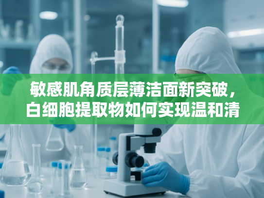 敏感肌角质层薄洁面新突破，白细胞提取物如何实现温和清洁与屏障养护