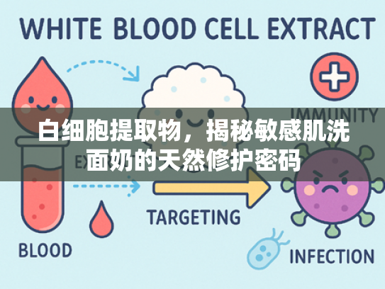 白细胞提取物，揭秘敏感肌洗面奶的天然修护密码