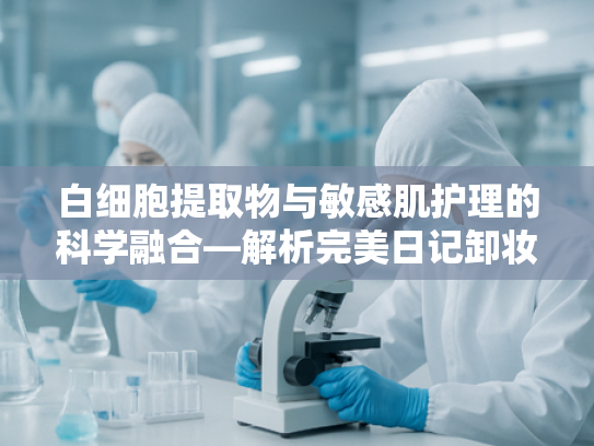 白细胞提取物与敏感肌护理的科学融合—解析完美日记卸妆油的原料革新