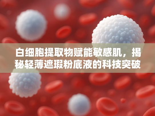 白细胞提取物赋能敏感肌，揭秘轻薄遮瑕粉底液的科技突破