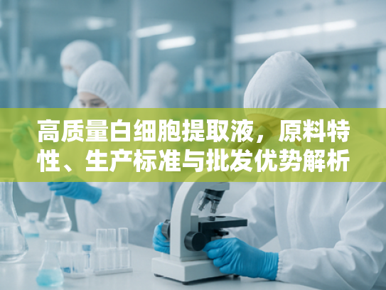 高质量白细胞提取液，原料特性、生产标准与批发优势解析