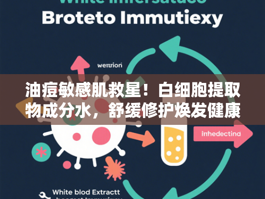 油痘敏感肌救星！白细胞提取物成分水，舒缓修护焕发健康光彩