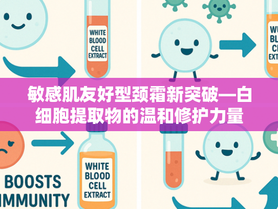 敏感肌友好型颈霜新突破—白细胞提取物的温和修护力量