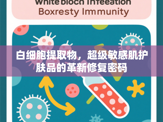 白细胞提取物，超级敏感肌护肤品的革新修复密码