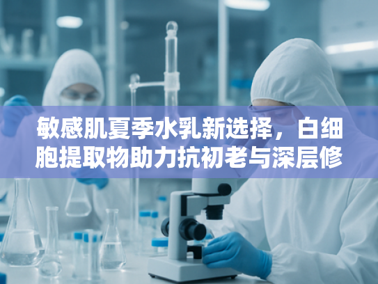 敏感肌夏季水乳新选择，白细胞提取物助力抗初老与深层修护
