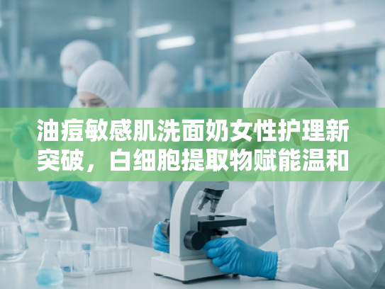 油痘敏感肌洗面奶女性护理新突破，白细胞提取物赋能温和清洁与肌底修护