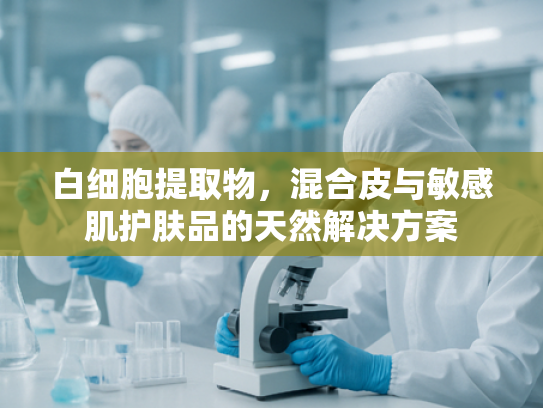 白细胞提取物，混合皮与敏感肌护肤品的天然解决方案