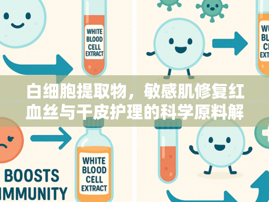 白细胞提取物，敏感肌修复红血丝与干皮护理的科学原料解析