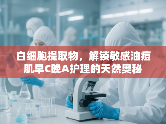 白细胞提取物，解锁敏感油痘肌早C晚A护理的天然奥秘