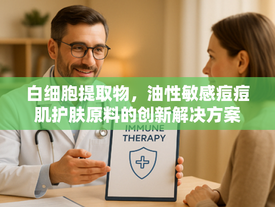 白细胞提取物，油性敏感痘痘肌护肤原料的创新解决方案