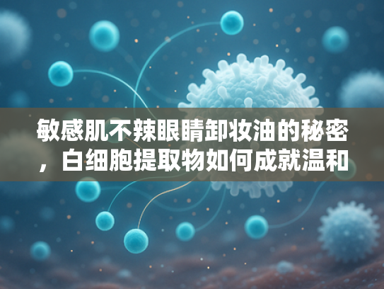 敏感肌不辣眼睛卸妆油的秘密，白细胞提取物如何成就温和清洁新标杆