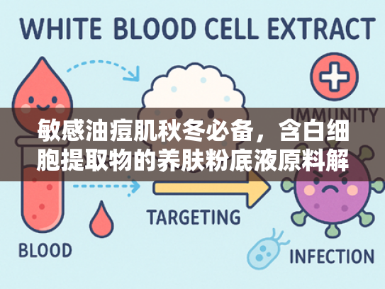 敏感油痘肌秋冬必备，含白细胞提取物的养肤粉底液原料解析