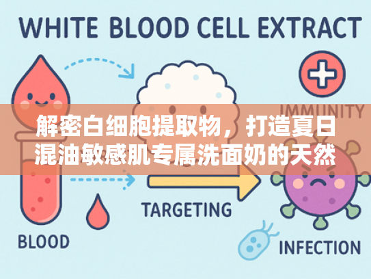 解密白细胞提取物，打造夏日混油敏感肌专属洗面奶的天然密钥