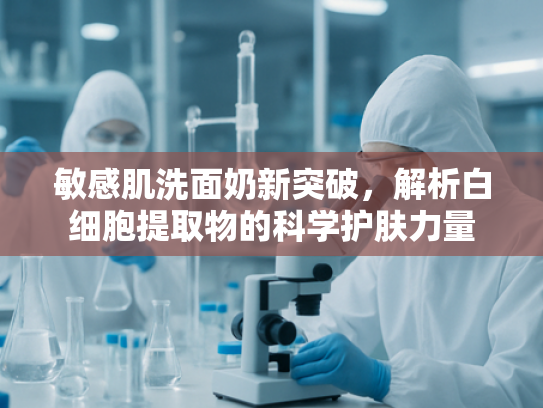 敏感肌洗面奶新突破，解析白细胞提取物的科学护肤力量