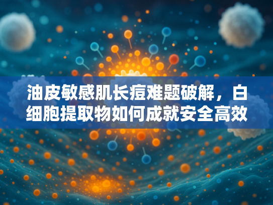 油皮敏感肌长痘难题破解，白细胞提取物如何成就安全高效护肤品原料