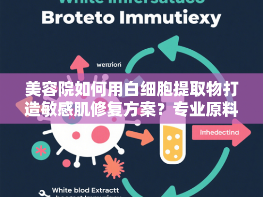 美容院如何用白细胞提取物打造敏感肌修复方案？专业原料批发与应用指南