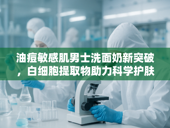 油痘敏感肌男士洗面奶新突破，白细胞提取物助力科学护肤