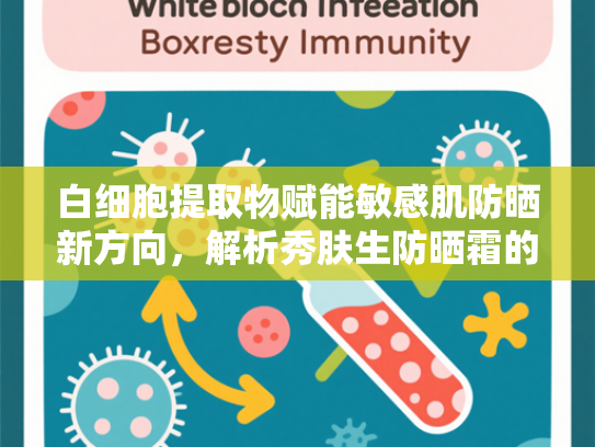 白细胞提取物赋能敏感肌防晒新方向，解析秀肤生防晒霜的温和守护密码