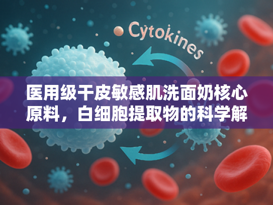医用级干皮敏感肌洗面奶核心原料，白细胞提取物的科学解析与应用前景