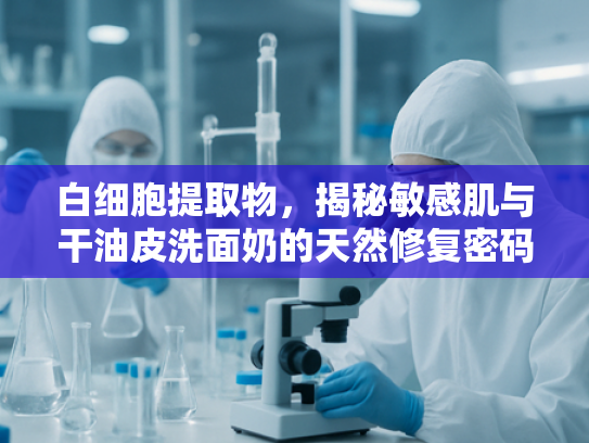 白细胞提取物，揭秘敏感肌与干油皮洗面奶的天然修复密码