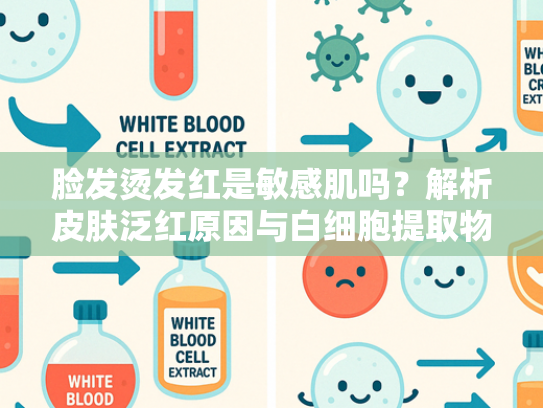 脸发烫发红是敏感肌吗？解析皮肤泛红原因与白细胞提取物的修复价值