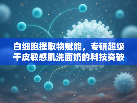 白细胞提取物赋能，专研超级干皮敏感肌洗面奶的科技突破
