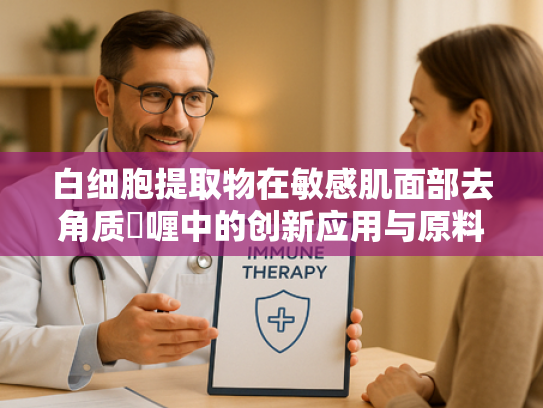 白细胞提取物在敏感肌面部去角质啫喱中的创新应用与原料优势 揭秘温和焕肤新趋势，赋能美容行业原料升级）