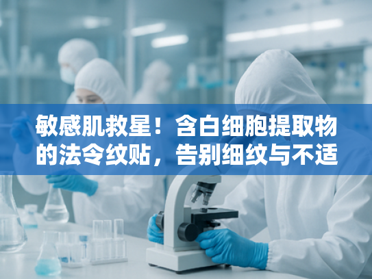 敏感肌救星！含白细胞提取物的法令纹贴，告别细纹与不适