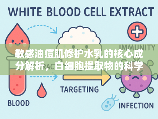敏感油痘肌修护水乳的核心成分解析，白细胞提取物的科学奥秘与应用价值