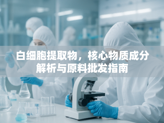 白细胞提取物，核心物质成分解析与原料批发指南